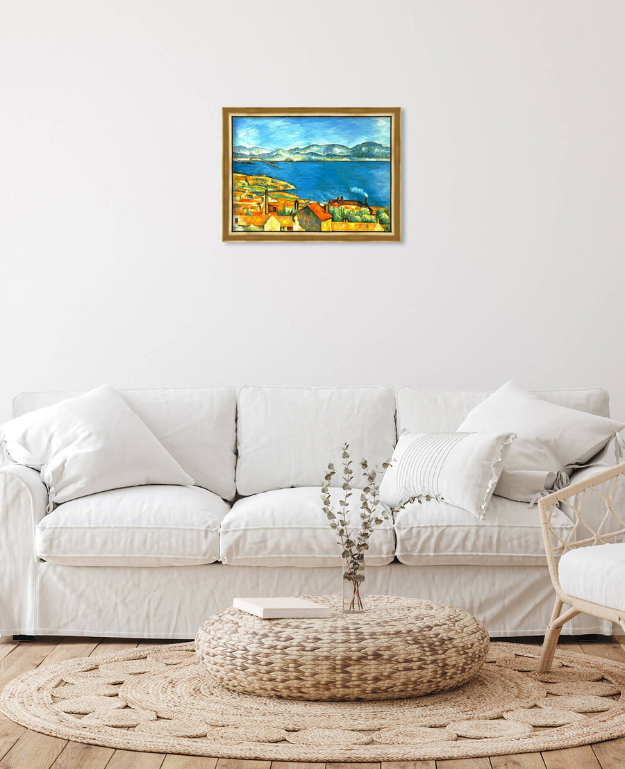 The Bay of Estaque – Paul Cézanne