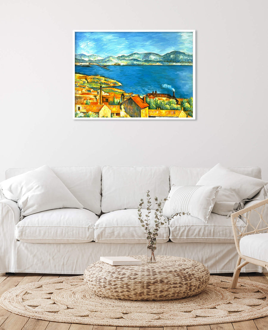 The Bay of Estaque – Paul Cézanne