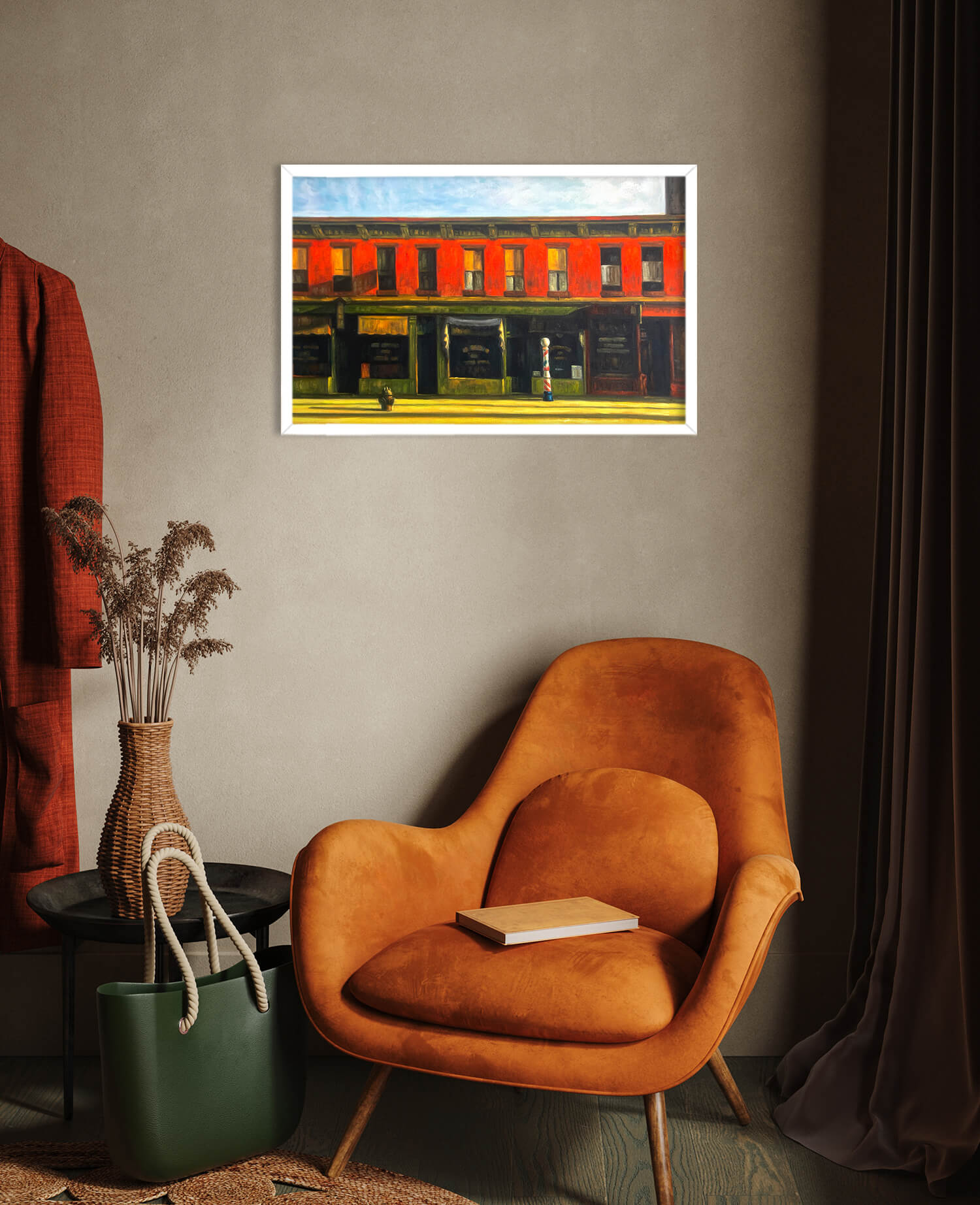 D'après Edward Hopper, Nighthawks, Estampe en vente sur