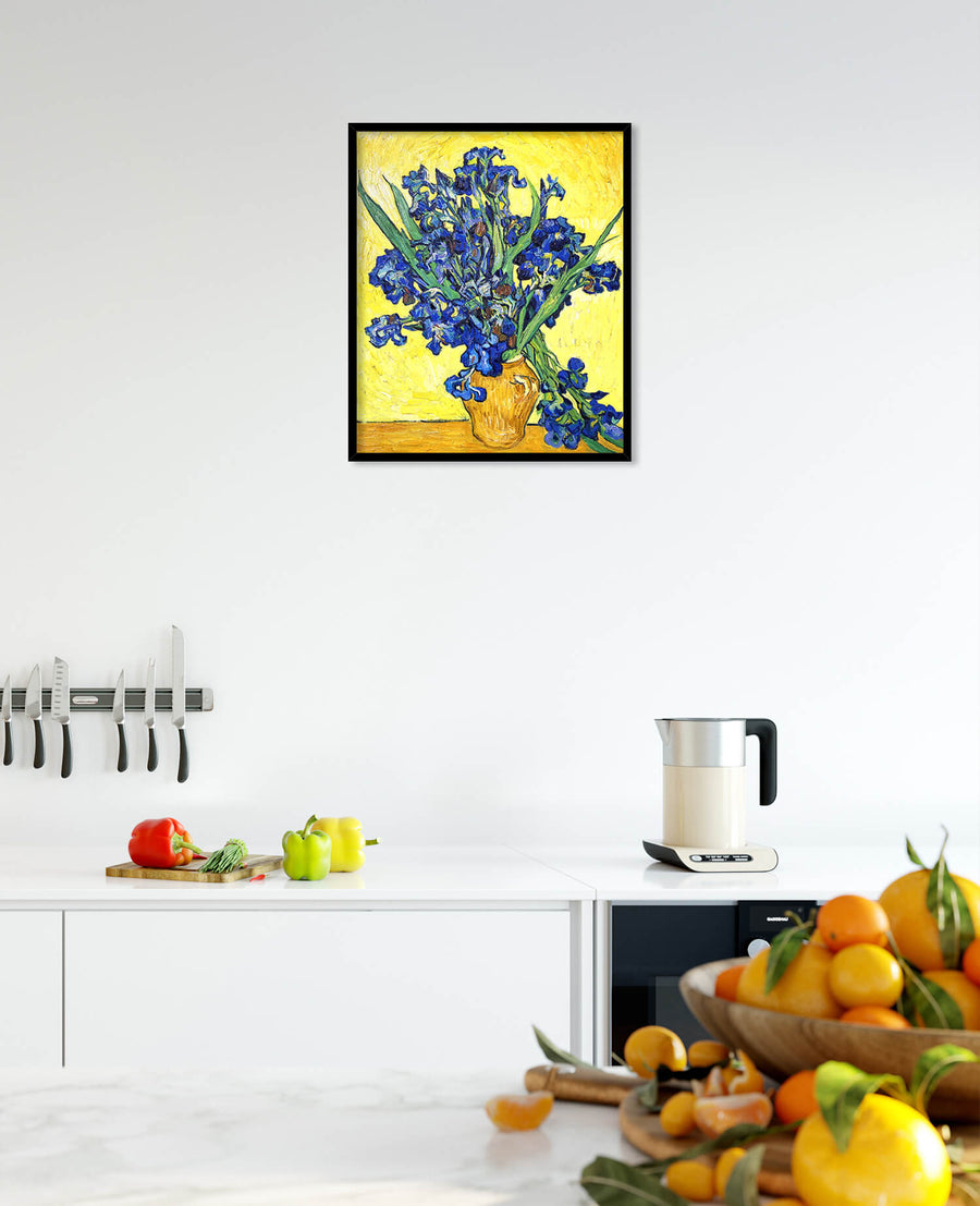 Vase avec iris - Vincent Van Gogh