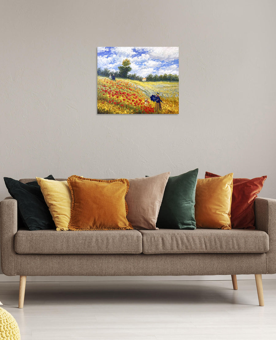 Poppy Field - Claude Monet