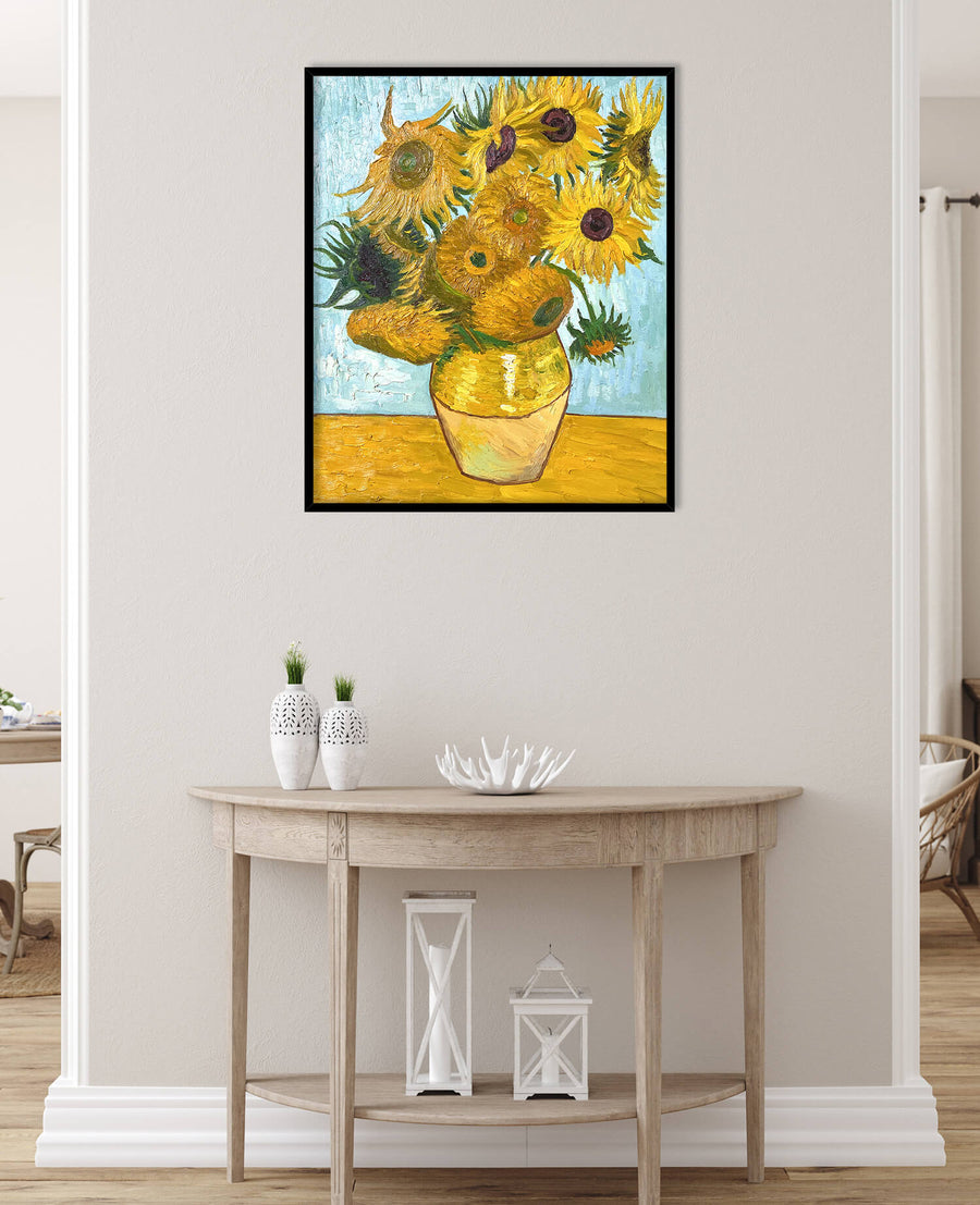 Vase mit zwölf Sonnenblumen - Vincent Van Gogh