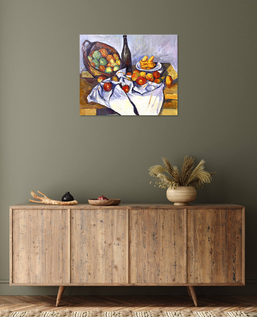 Der Apfelkorb - Paul Cézanne