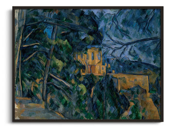 Schwarzes Schloss - Paul Cézanne