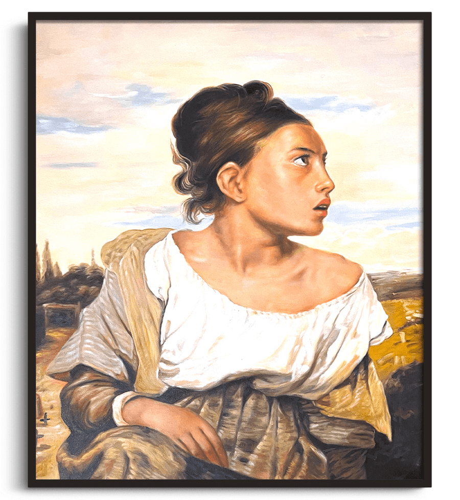 Orphan Girl at the Cemetery - Eugène Delacroix