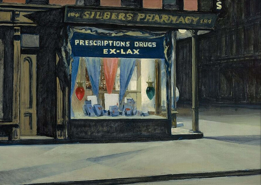 Drugstore - Edward Hopper