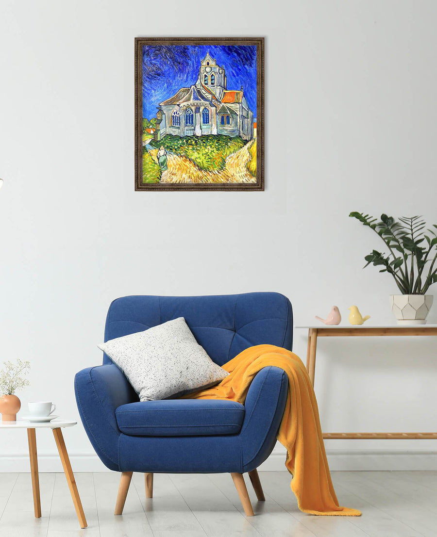 Reproduction of The Church at Auvers by Vincent Van Gogh – Galerie Mont ...