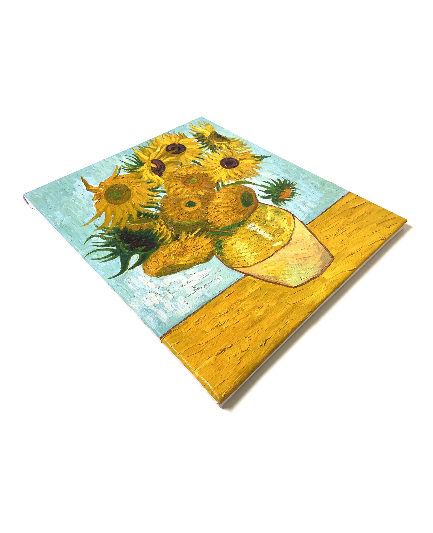 Cravate En Soie 100% Reflets D'Art - Motif Les Tournesols De Van Gogh - 152cm