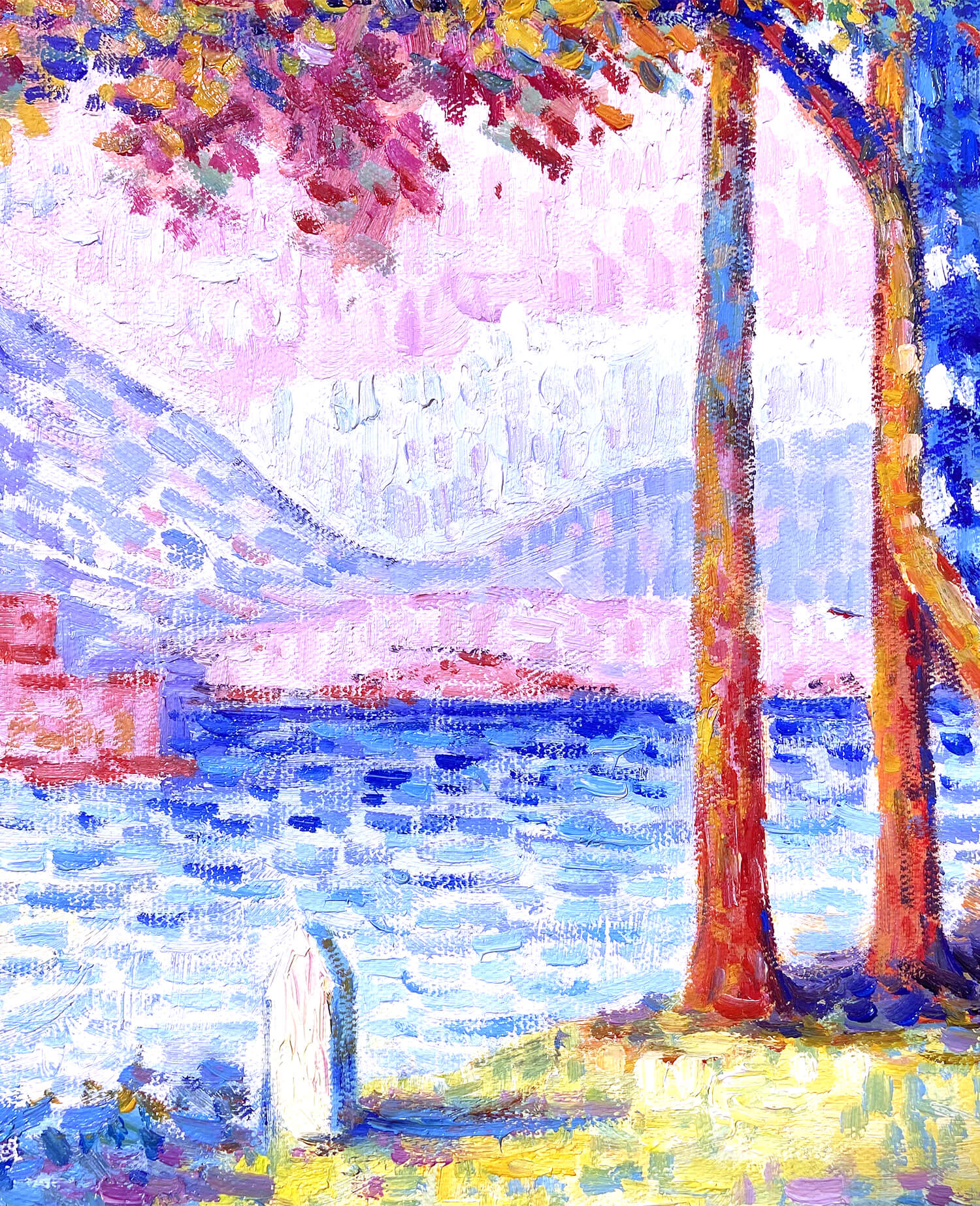 Reproduction of Antibes by Paul Signac – Galerie Mont-Blanc