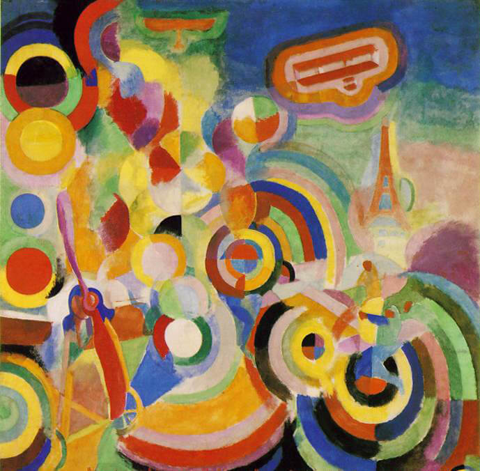 Tribute to Blériot - Robert Delaunay