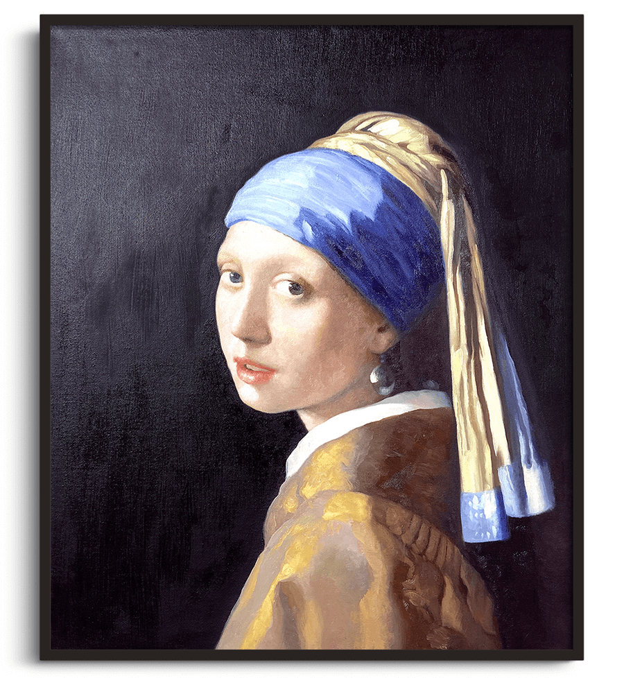 Das Mädchen mit der Perle - Johannes Vermeer