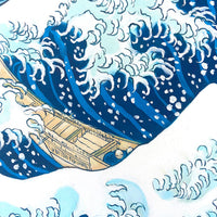 Tableau La Grande Vague de Kanagawa de Hokusai - Reproduction toile de  Maitre