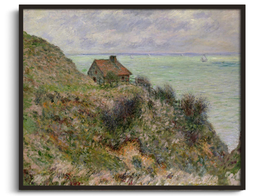 La Cabane des Douaniers a Pourville - Claude Monet