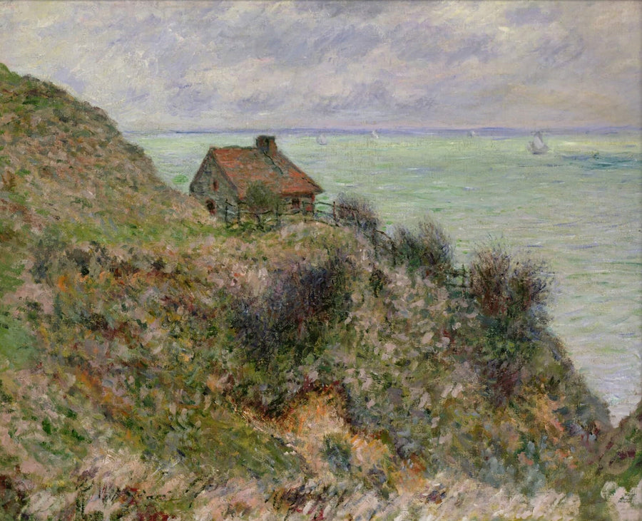 Die Hütte der Zöllner in Pourville - Claude Monet