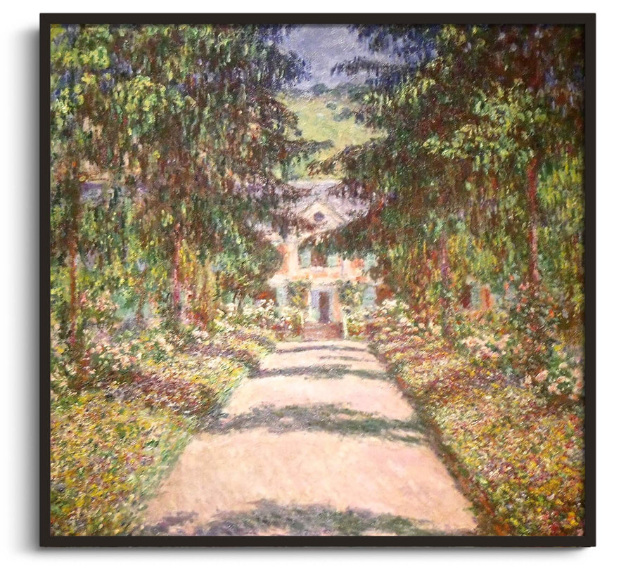 The Great Alley at Giverny - Claude Monet