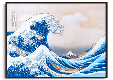 La Grande Vague de Kanagawa - Hokusai