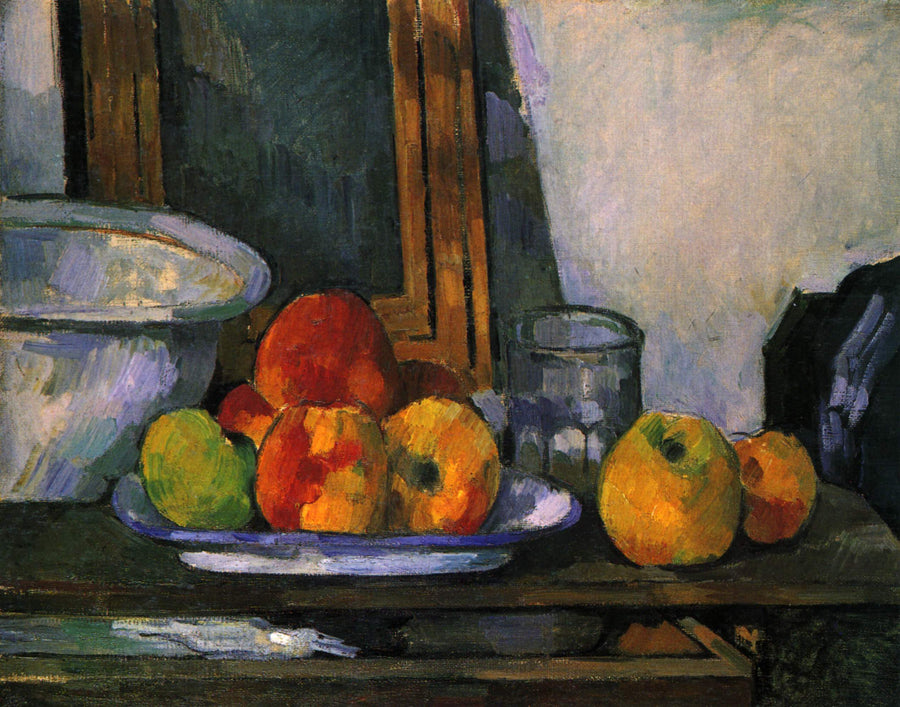 Still life with open drawer - Paul Cézanne