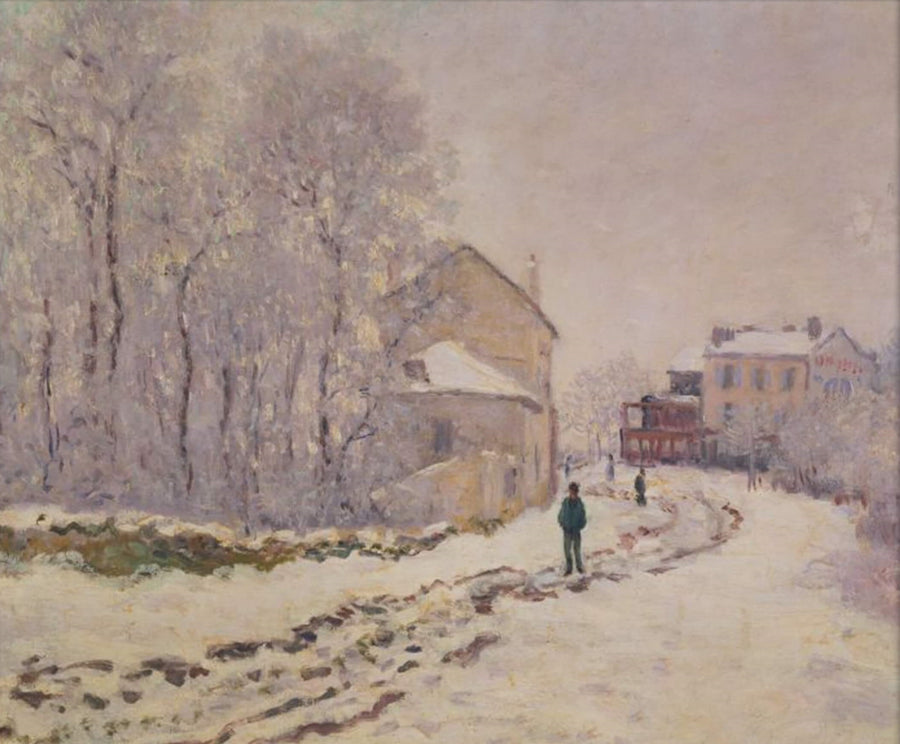 Neige à argenteuil - Claude Monet