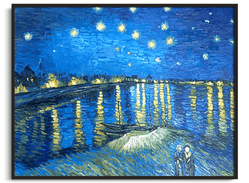 Nuit étoilée sur le Rhône - Vincent Van Gogh