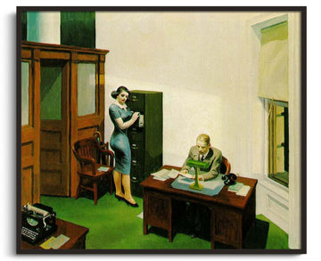 Office at Night - Edward Hopper