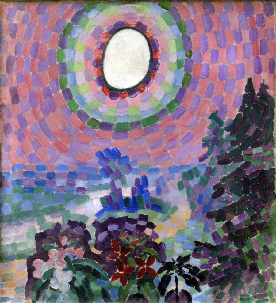 Landscape with a disc - Robert Delaunay