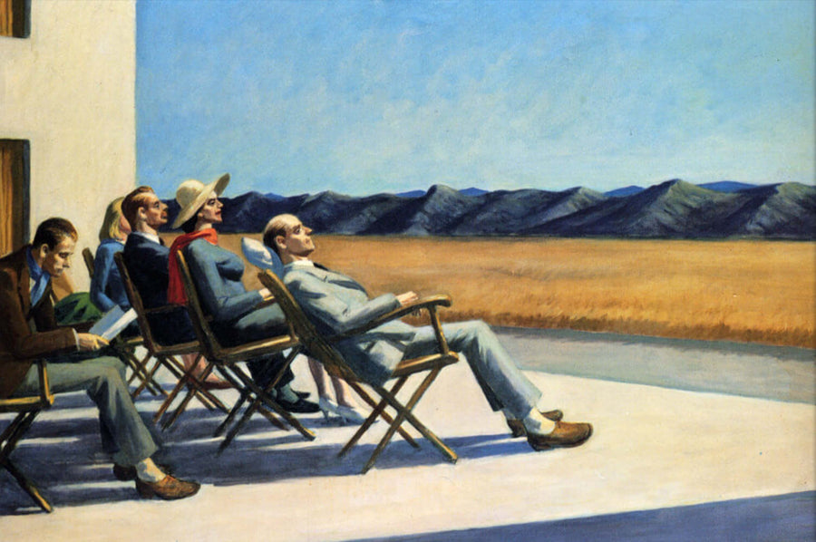 People in the sun - Edward Hopper