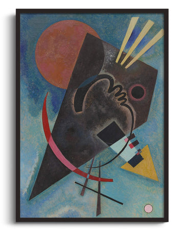 Spitz und rund - Vassily Kandinsky