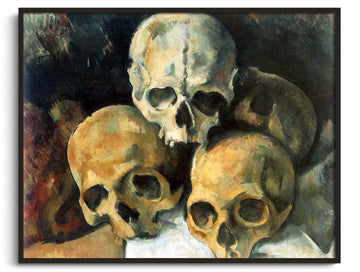 Pyramid of skulls - Paul Cézanne