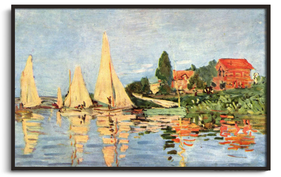Regattas in Argenteuil - Claude Monet