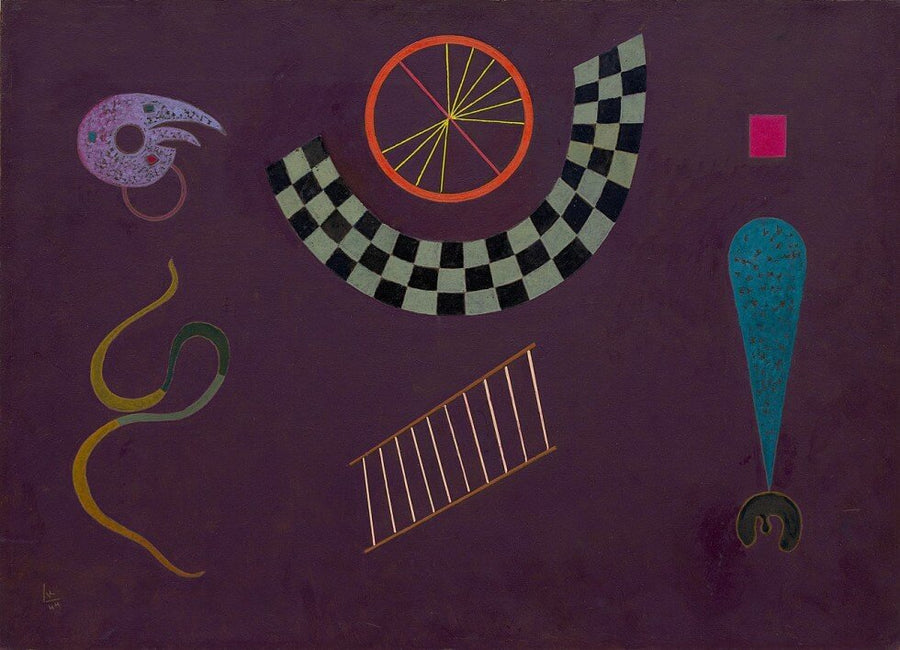 Ruban avec carrés - Vassily Kandinsky