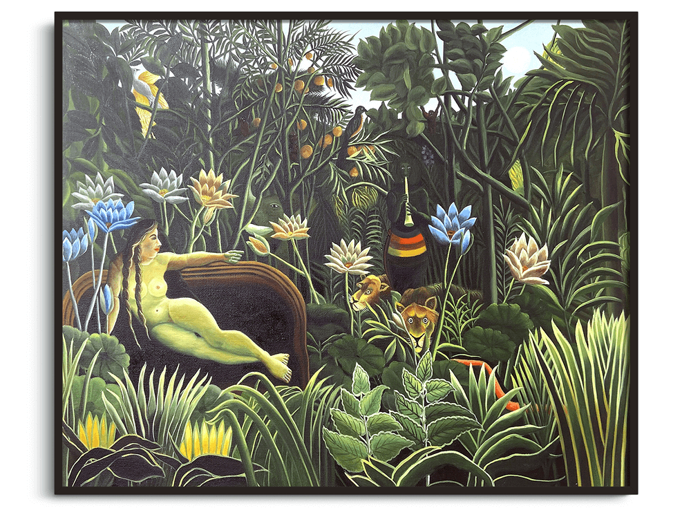 Reproduction of The Dream by Henri Rousseau – Galerie Mont-Blanc