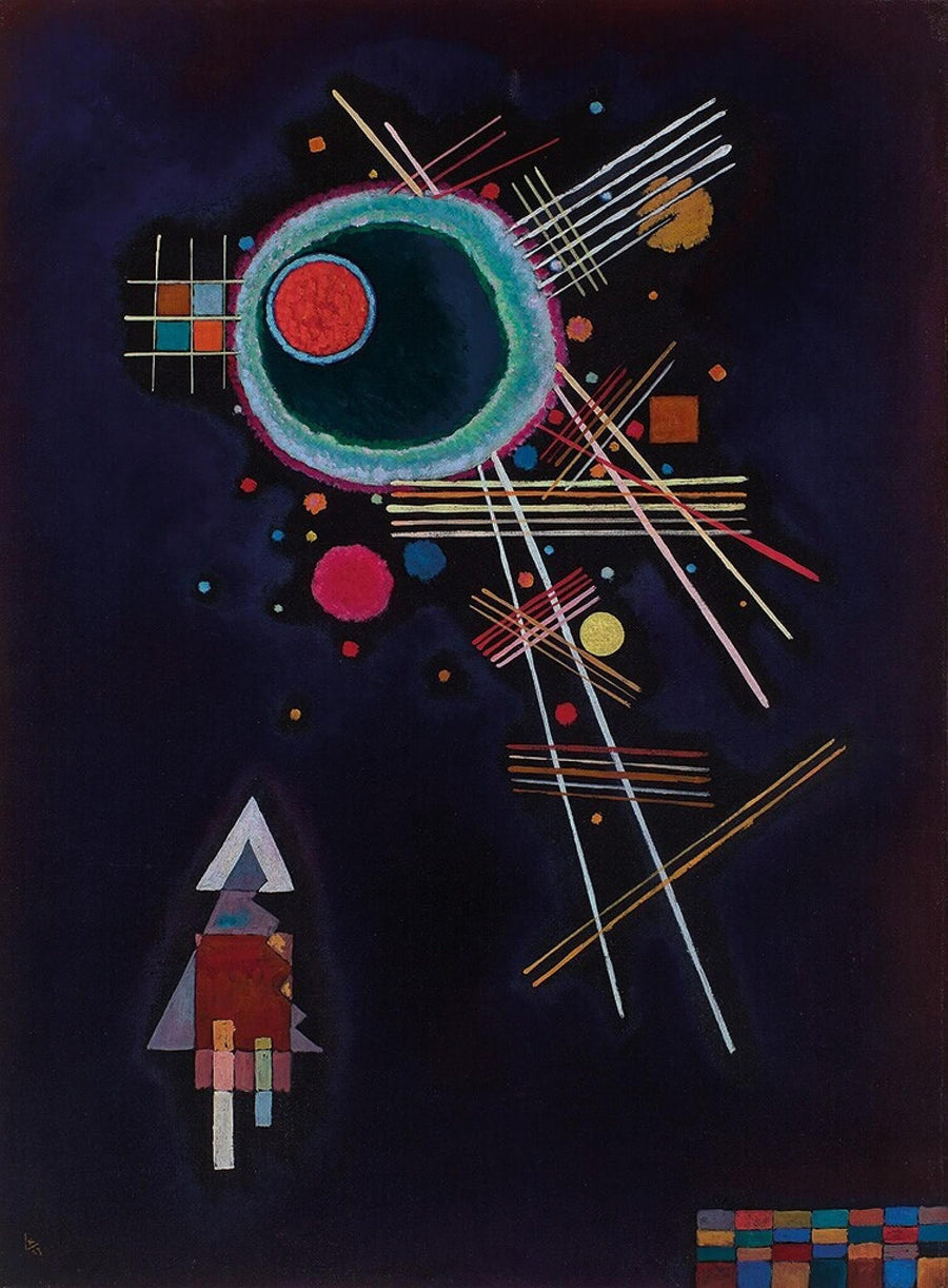 Rays - Vassily Kandinsky
