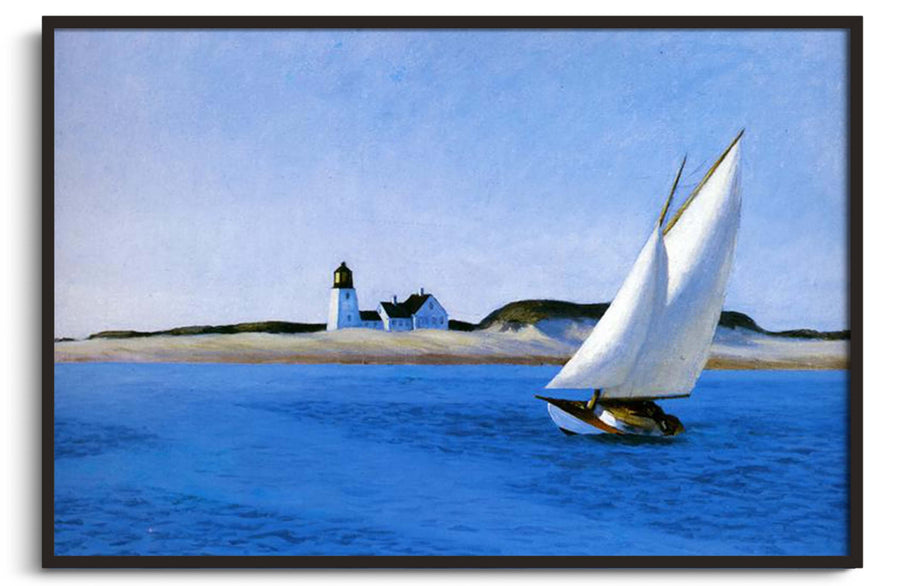 Framed The Long Leg di Edward Hopper 24 x 36 Art Print poster Framed The Long Leg di Edward Hopper 24 x 36 Art Print poster