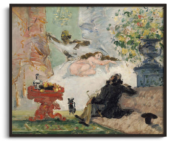 Une moderne Olympia - Paul Cézanne