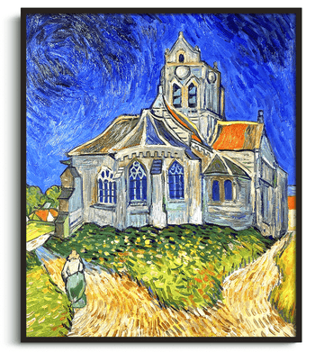 Die Kirche von Auvers-sur-Oise - Vincent Van Gogh