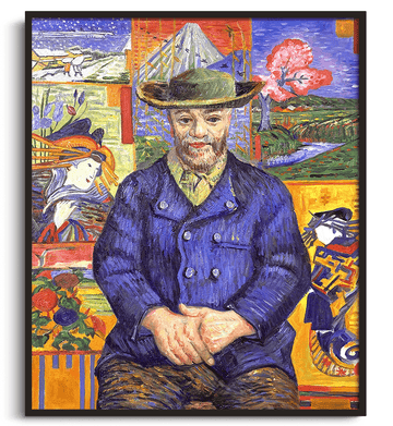 Portrait du père Tanguy - Vincent Van Gogh
