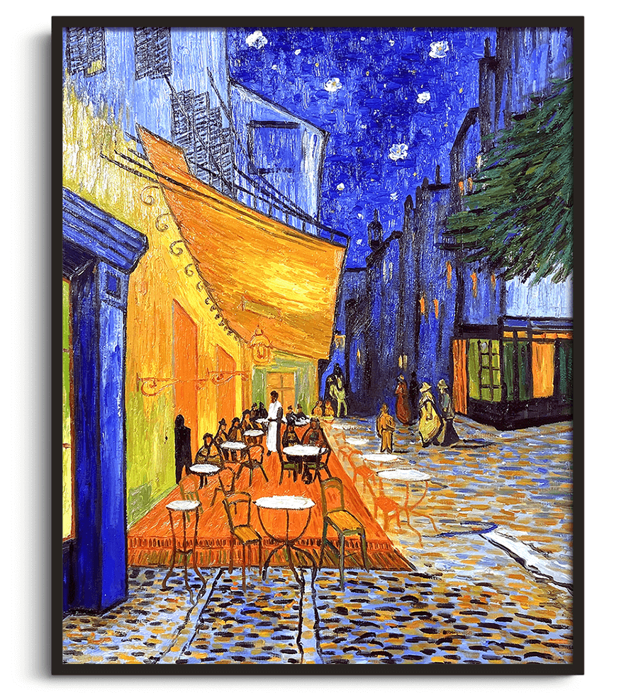 Café-Terrasse am Abend - Vincent Van Gogh
