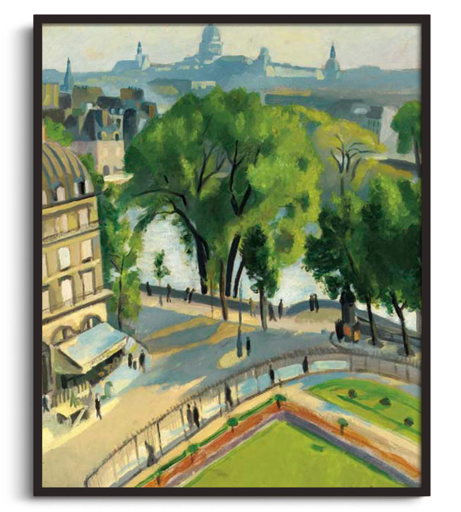 View of the Quai du Louvre - Robert Delaunay