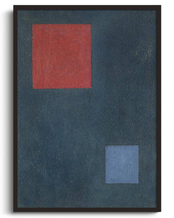 Zwei Quadrate - Vassily Kandinsky