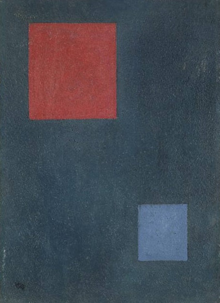 Deux carrés - Vassily Kandinsky
