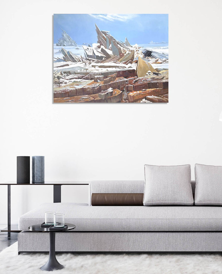 Das Eismeer - Caspar David Friedrich