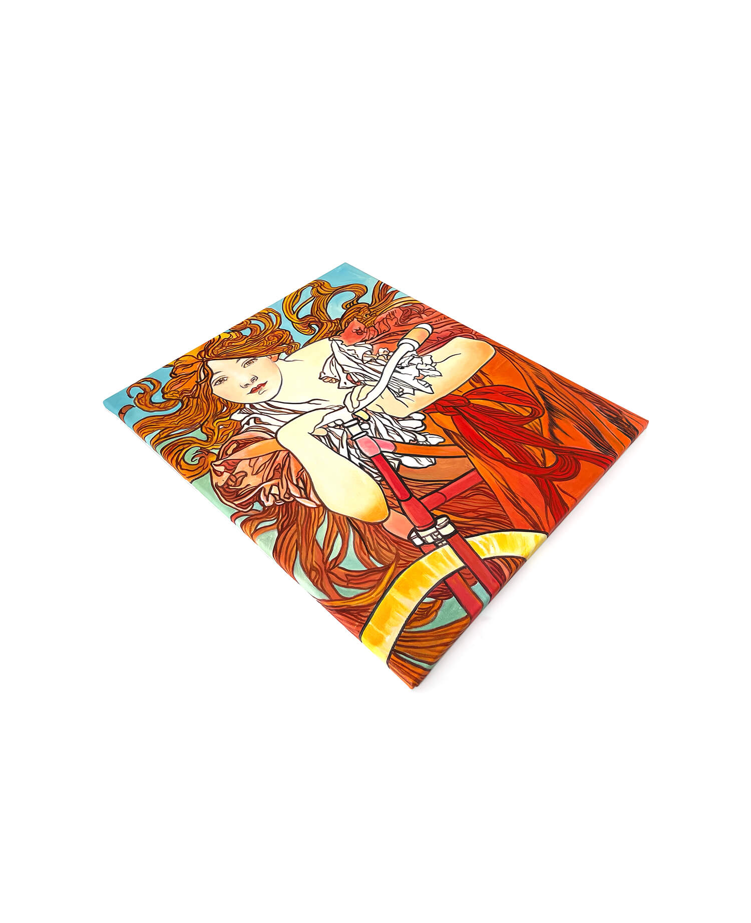 Reproduction of Cycles Perfecta by Alfons Mucha – Galerie Mont-Blanc