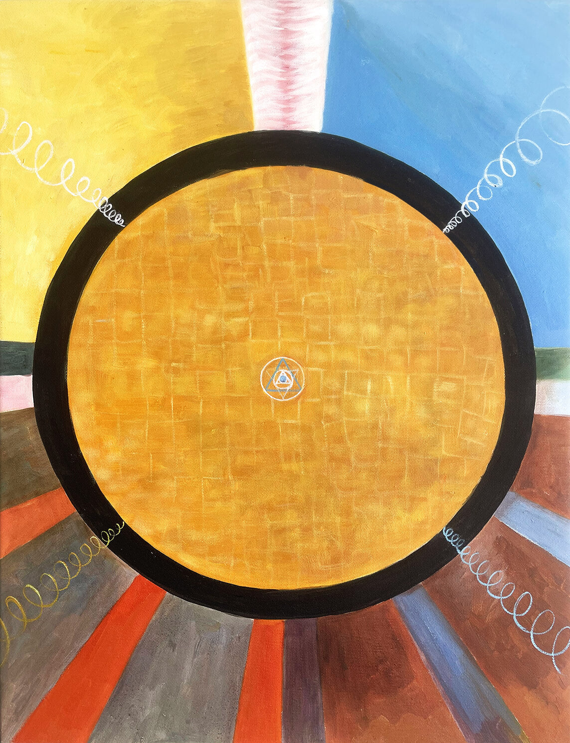 Reproduction of Altarpiece, No 3 by Hilma de Klint – Galerie Mont