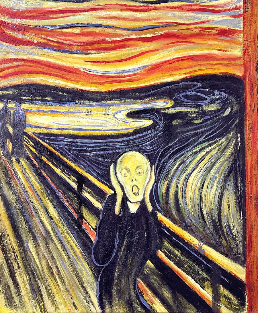 Vango Scream Van Gogh Scream Original