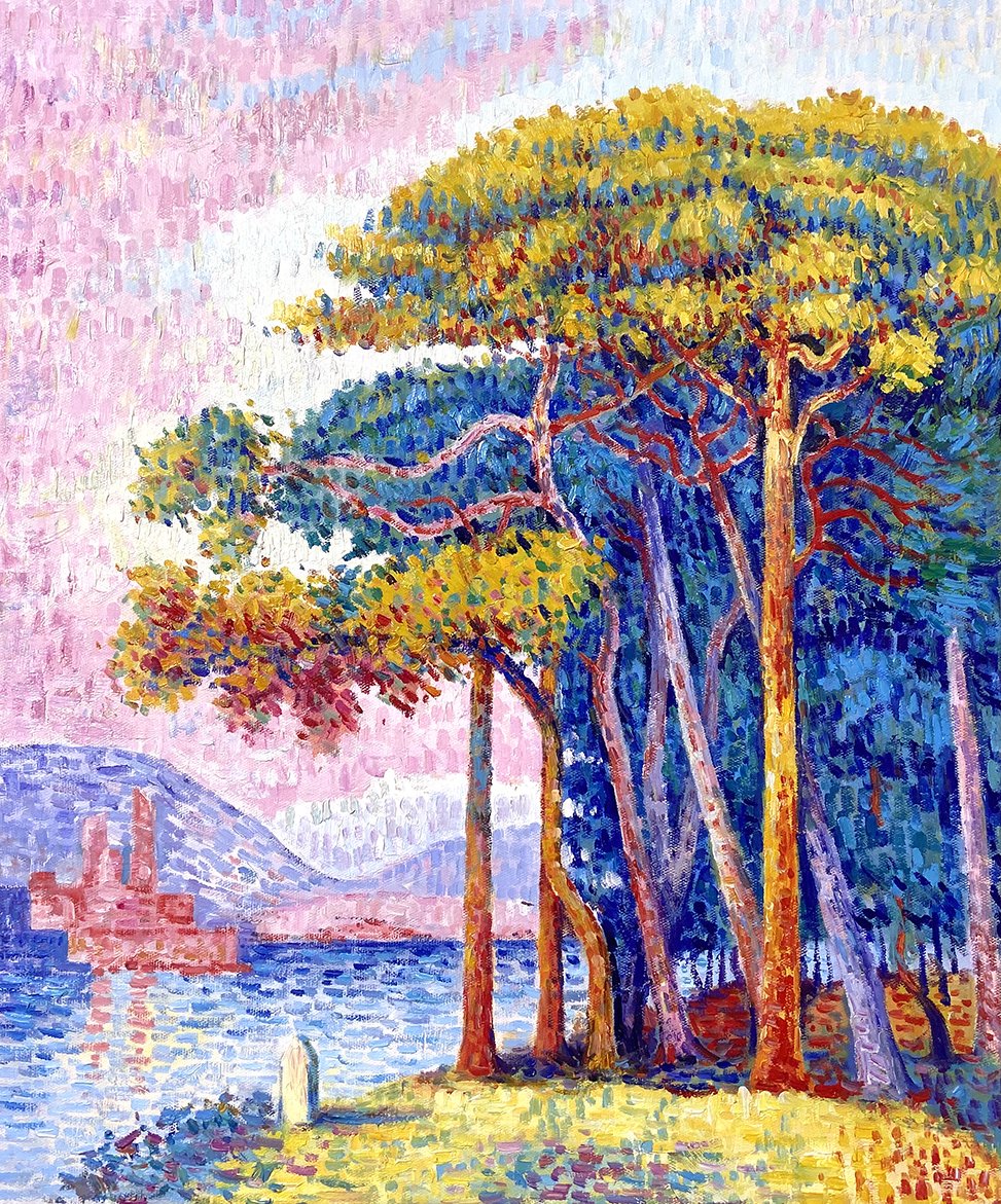 Reproduction of Antibes by Paul Signac – Galerie Mont-Blanc