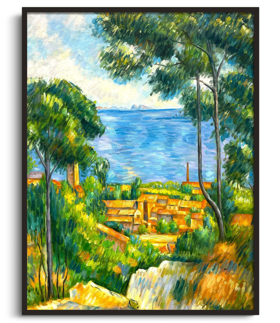 L'Estaque and the Château d'If – Paul Cézanne