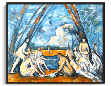 Die Großen Badenden - Paul Cézanne