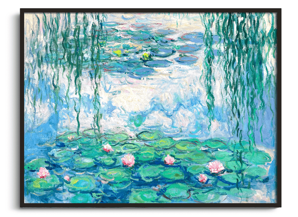 Reproduction de Nymphéas VIII de Claude Monet – Galerie Mont-Blanc