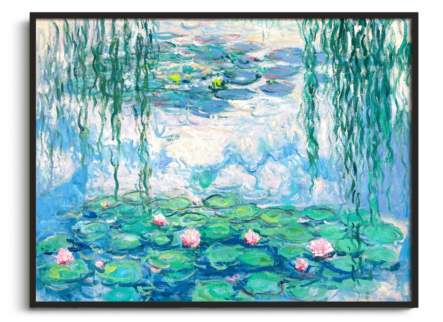 Reproduction de Nymphéas IX de Claude Monet – Galerie Mont-Blanc